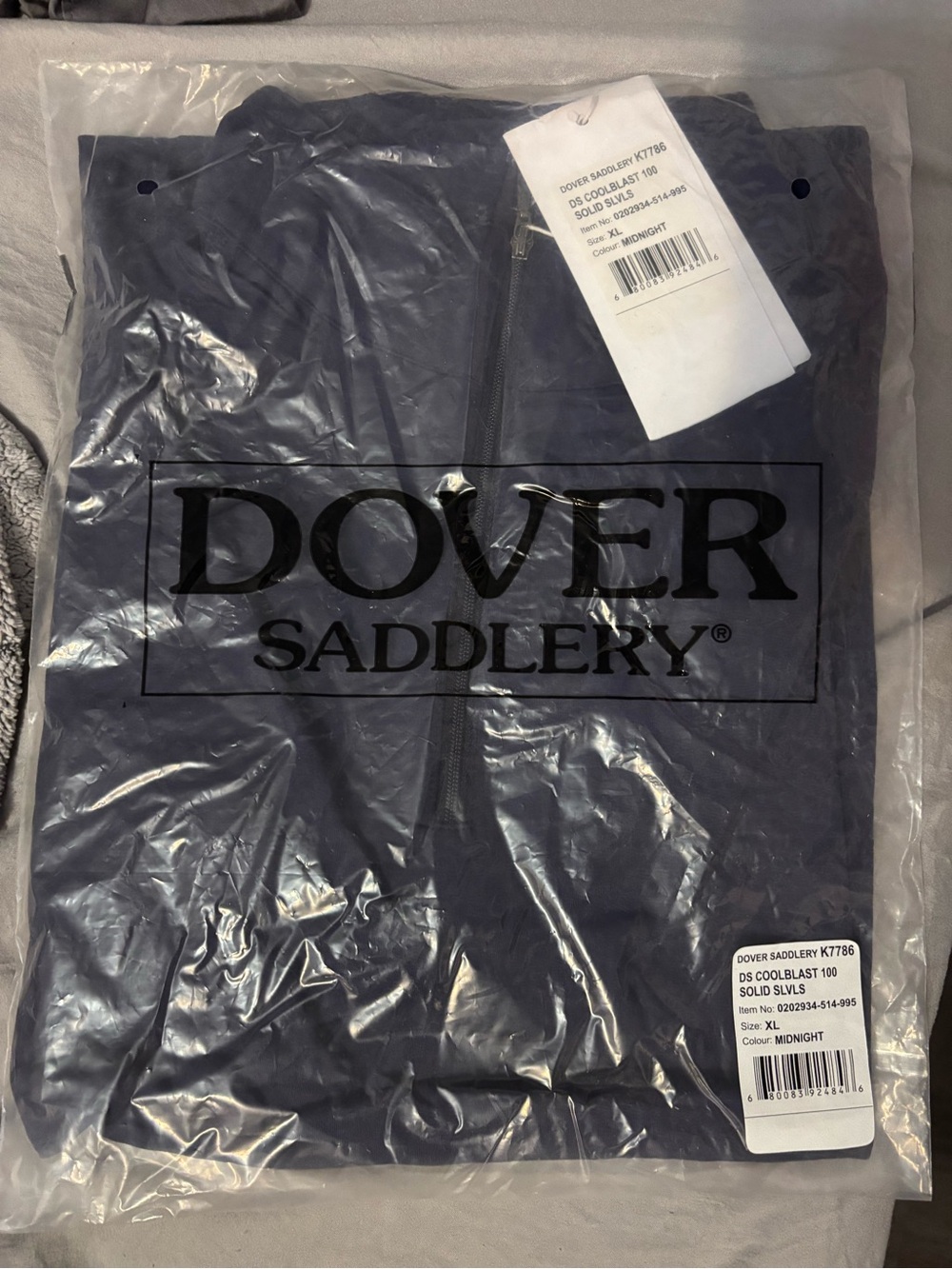 NEW Dover Saddlery CoolBlast 100 Ladies' Sleeveless Sun Shirt / Riding Top XL - Picture 7 of 8